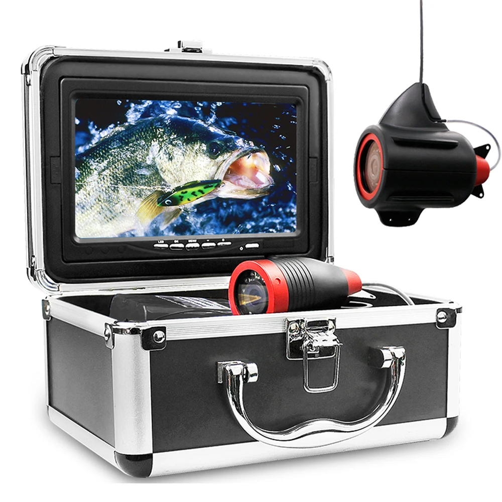 

Erchang Underwater Fishing Camera 7 Inch 1000TVL IP68 Waterproof Night Vision Fishing Fisherman Camera Winter Ice Fishing