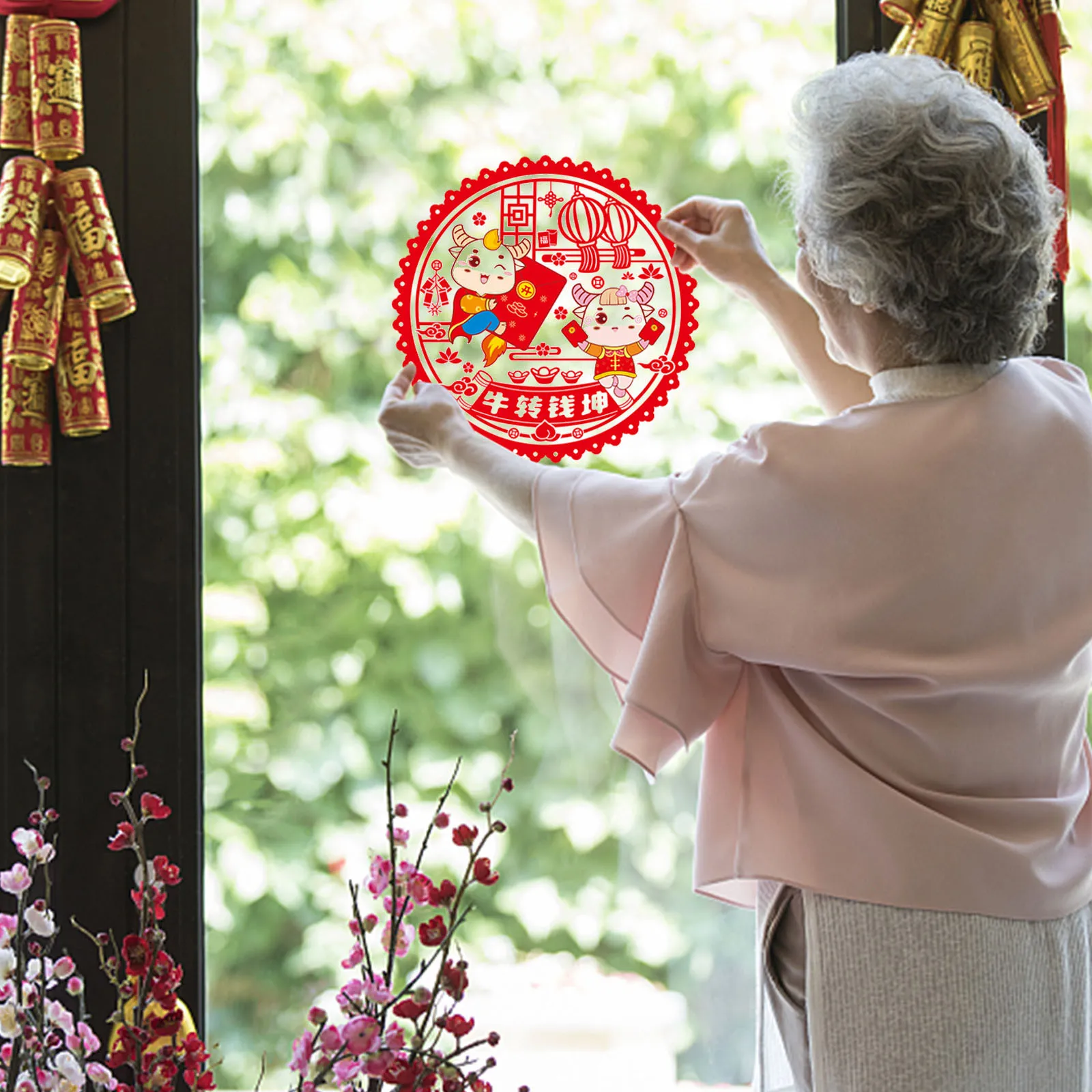 

Наклейки на стену в стиле праздника