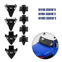 1 set car panel seal cowl clips black replacement car accessories for toyota fj cruiser 2007 2008 2009 2010 2011 2012 2013 2014
