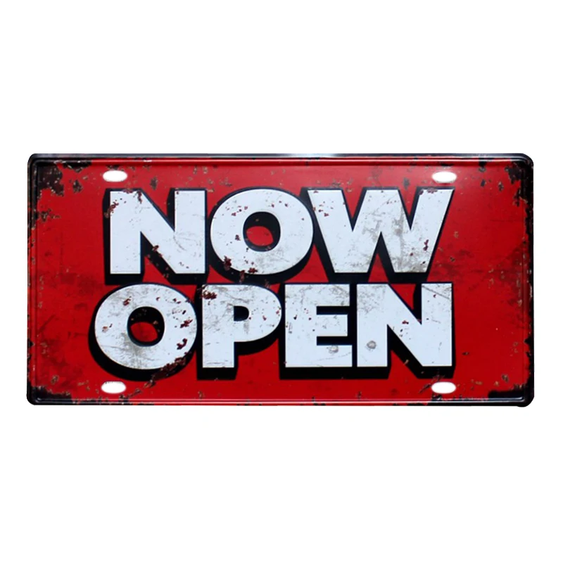 

Автомобильный номерной знак, потертый винтажный Предупреждение ный металлический жестяной знак, декоративные таблички, художественные из...