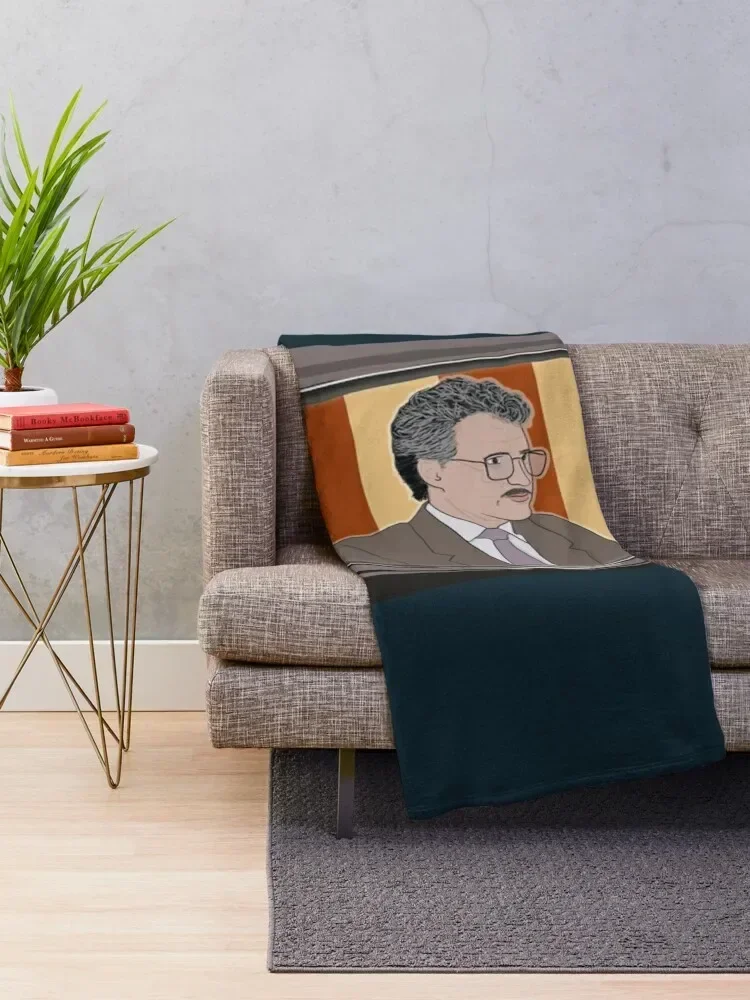 Герои Quiz Шоу Винтаж Alex Trebek 80s Jeopardy Плед Кровать Модные фланелевые одеяла для