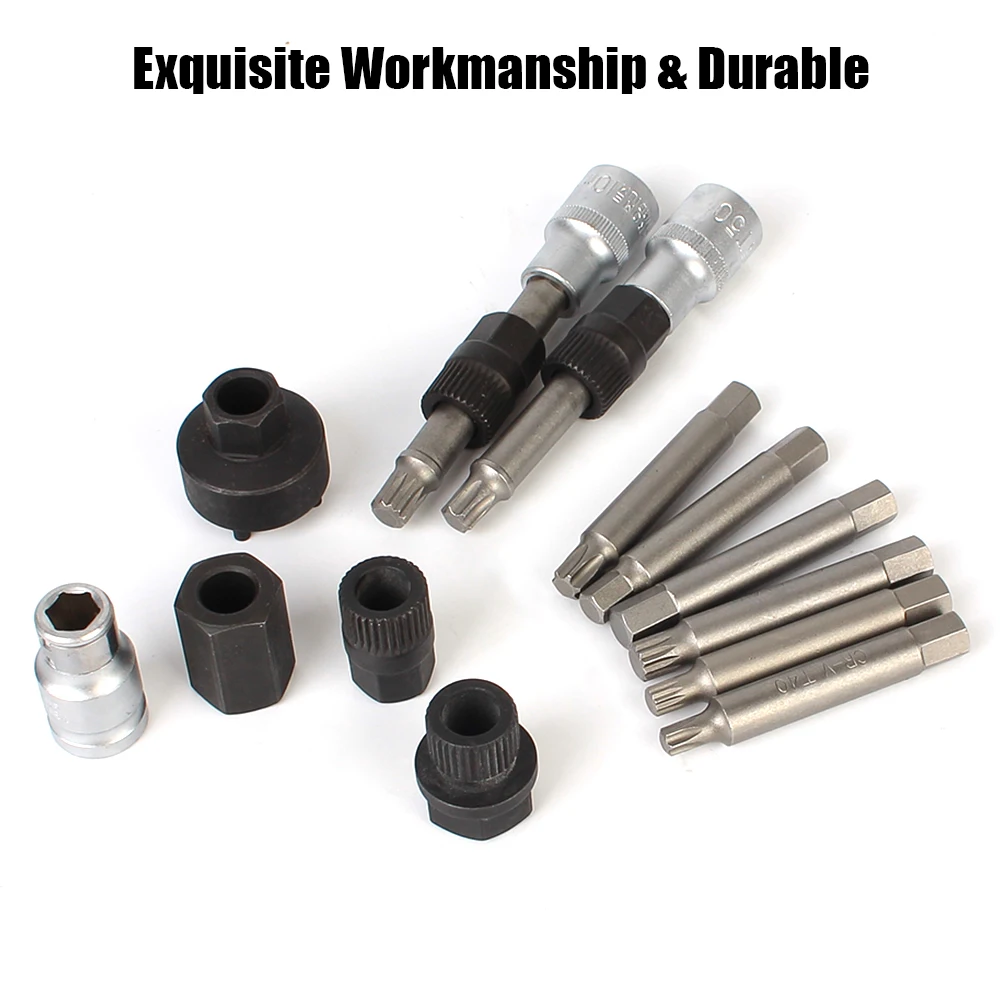 Набор Инструментов Для Ремонта Автомобиля: Ключ Снятия Ремня Генератора BMW Opel Audi