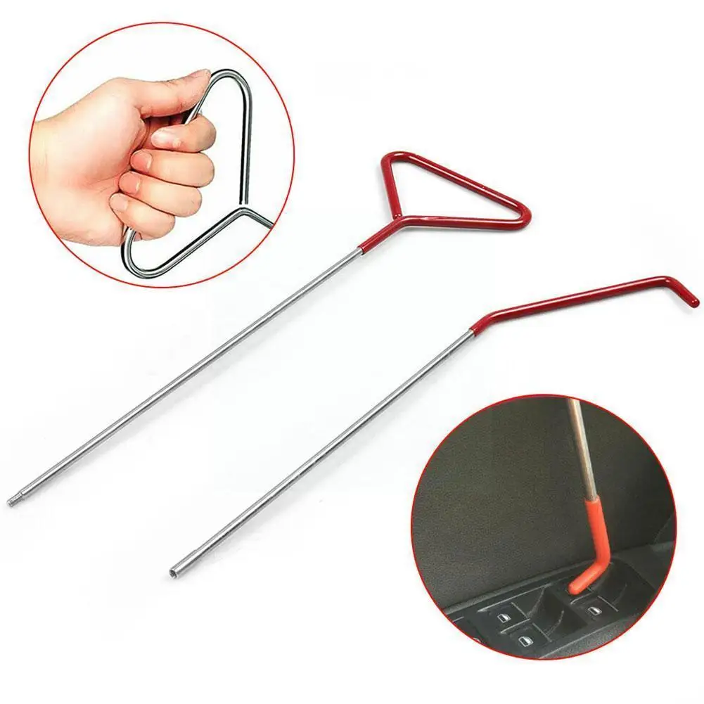 

Car Tool Kit Door Open Grabber Lockout Lock Pick Set Hooking Truck In Reach Range Lost Long Non-marring Pump Air Bag We S5q9