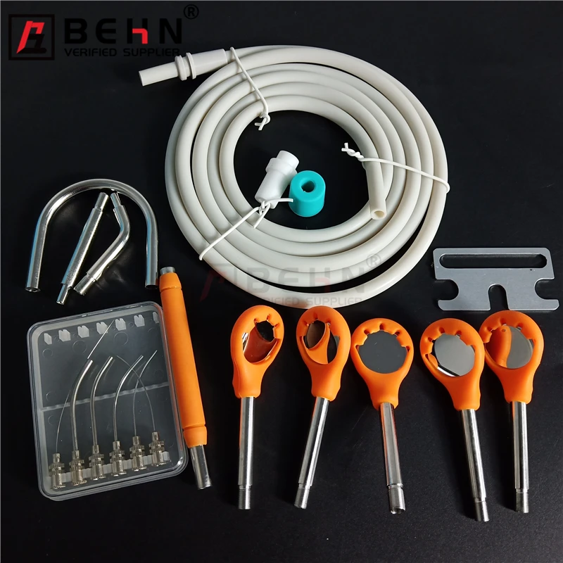 

BEHN стоматологический инструмент, инструмент, яркое прочное Стоматологическое ротовое зеркало светодиодный светильник кой, многоразовое, с...