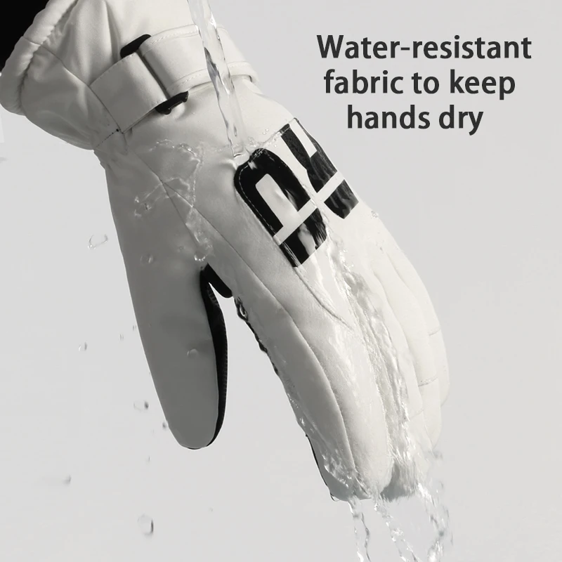 Зимние Теплые Мотоциклетные Перчатки Чувствительные К Сенсорному Экрану