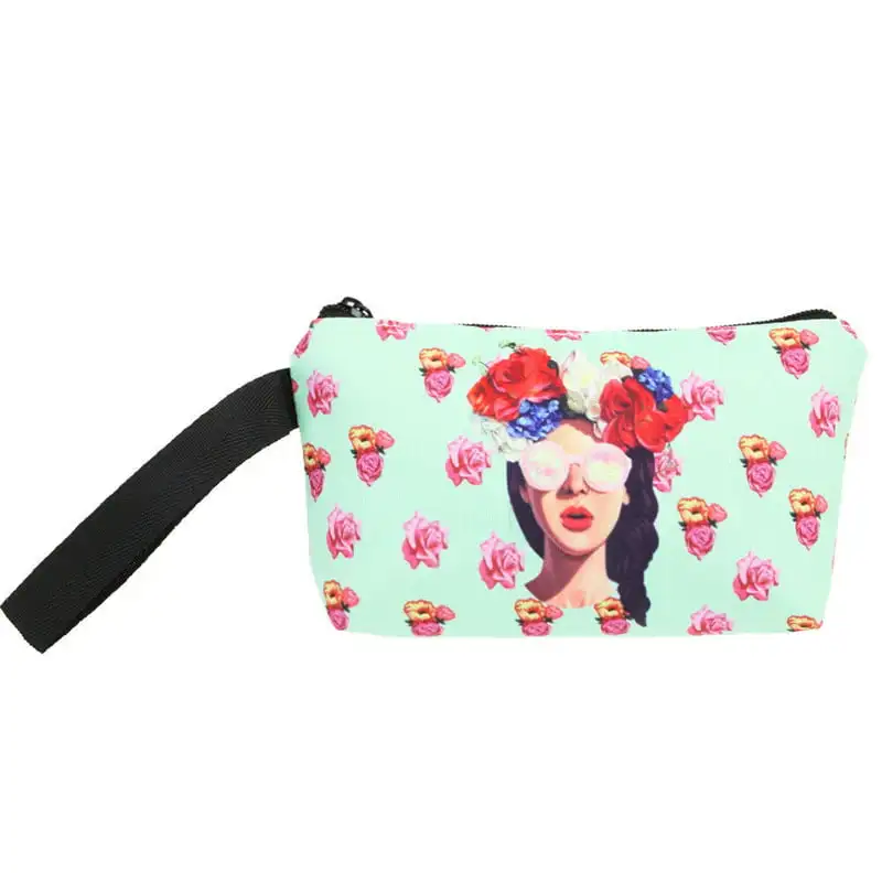 

Women 3D Printing Polyester Fiber Party Clutch Bag Makeup Bag Cosmetic