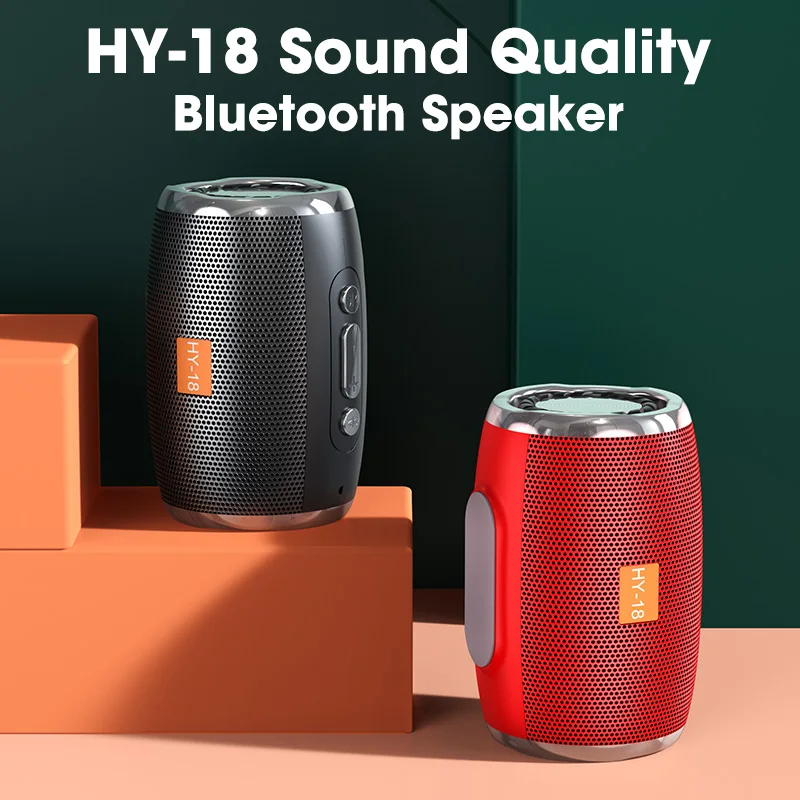 

Portable Bluetooth Speaker HiFi Bass Stereo Subwoofer Outdoor Speakers IPX7 Waterproof Bluetooth 5.0 Speaker Support TF Card