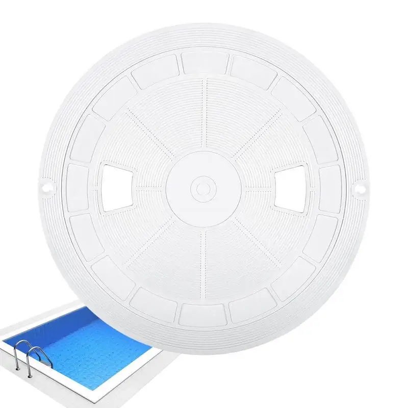 

Pool Skimmer Cover Easy Installation Round Replacement Multipupose PVC Safe Keeping Proctective Wrap For Pool Outdoor Tubs Pond