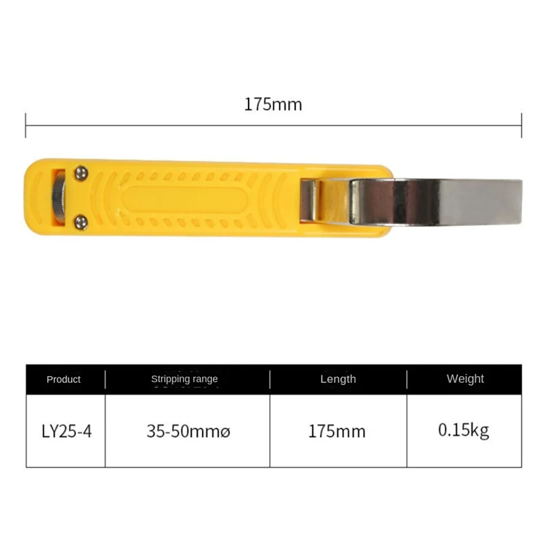 Новый инструмент для зачистки кабеля комбинированный круглого из ПВХ диаметром