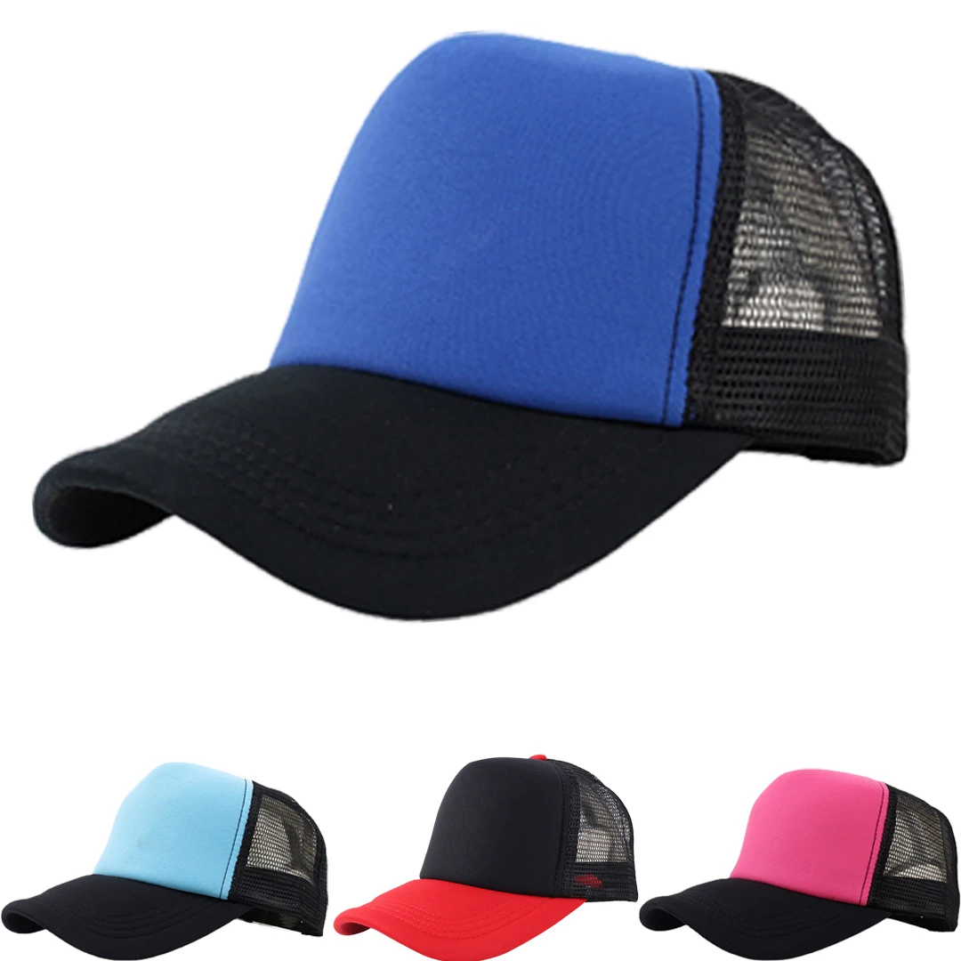 

Factory Price DIY Logo Unisex Mesh Baseball Cap Adjustable Snapback Hats for Women Men Hip Hop Streetwear Dad Gorras Trucker Cap