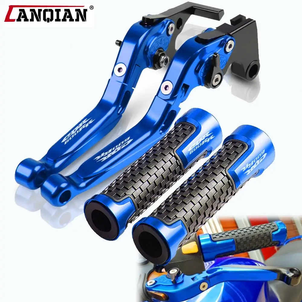 

For HONDA CBR600RR 2003 2004 2005 2006 Motorcycle Accessories Adjustable Brake Clutch Levers Handle Bar Grips CBR600 CBR 600 RR