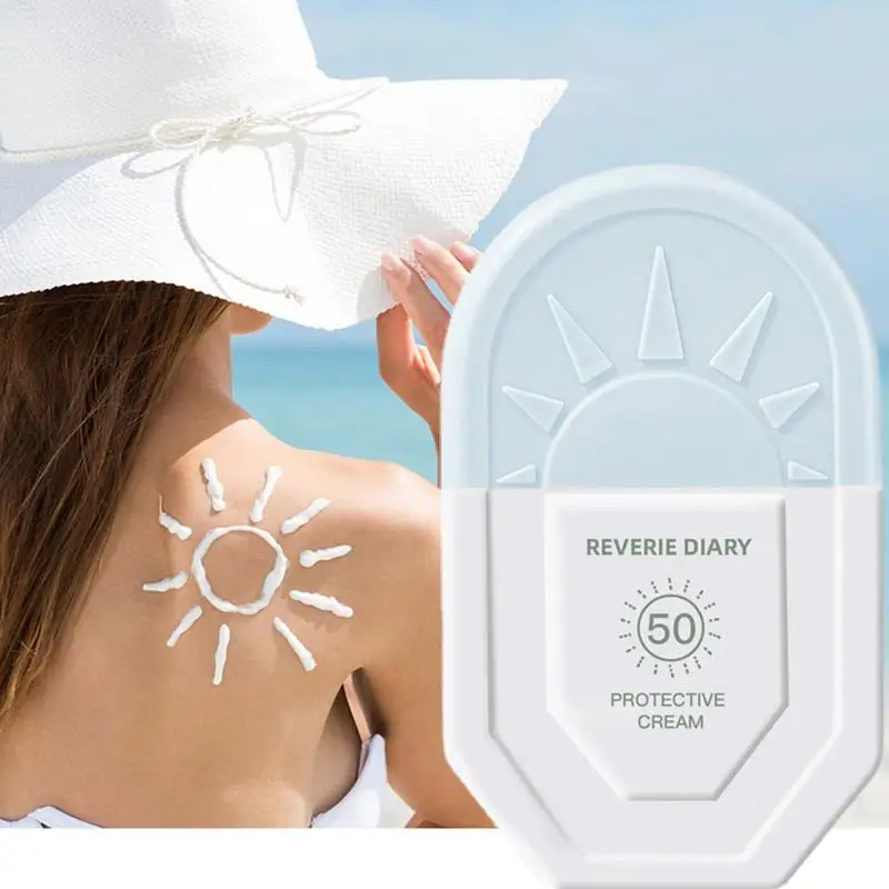 

Summer Sunscreen Cream For For Men Women 50g Sun Burn Repair UV Protection Skin Hydrate Moisturizer Spf 50 Oil Free Sunblock