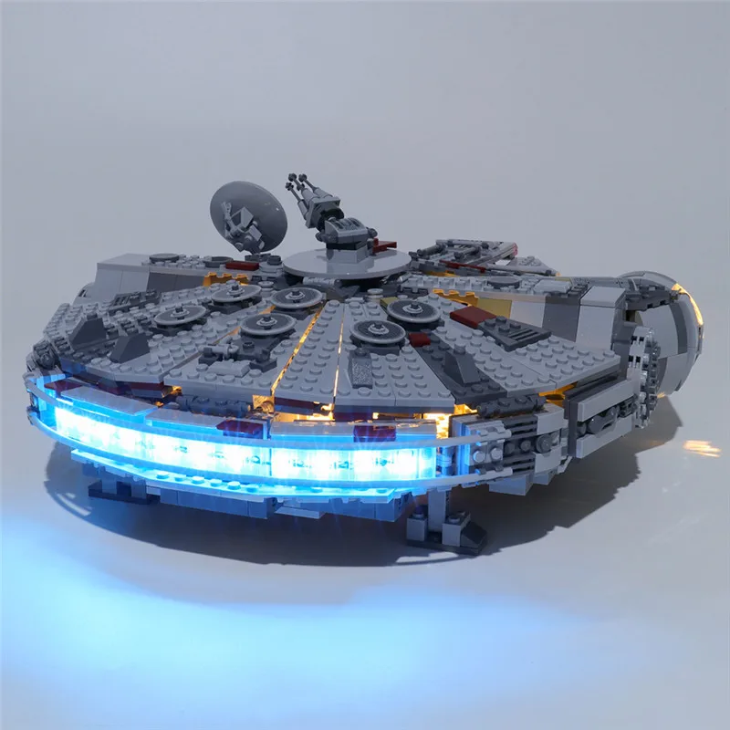 LED Lighting Kit For LEGO 75257 Star 2019 Millennium War Falcon 99022 Building Block Bricks (Only Light No Model ) |