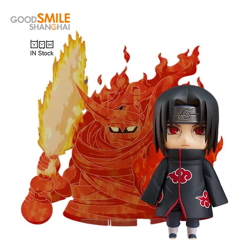 

In Stock Good Smile 820 Naruto: Shippuden Anime Figure Uchiha Itachi Gsc Model Action Doll Model Collectible Toy Gift Child Gift