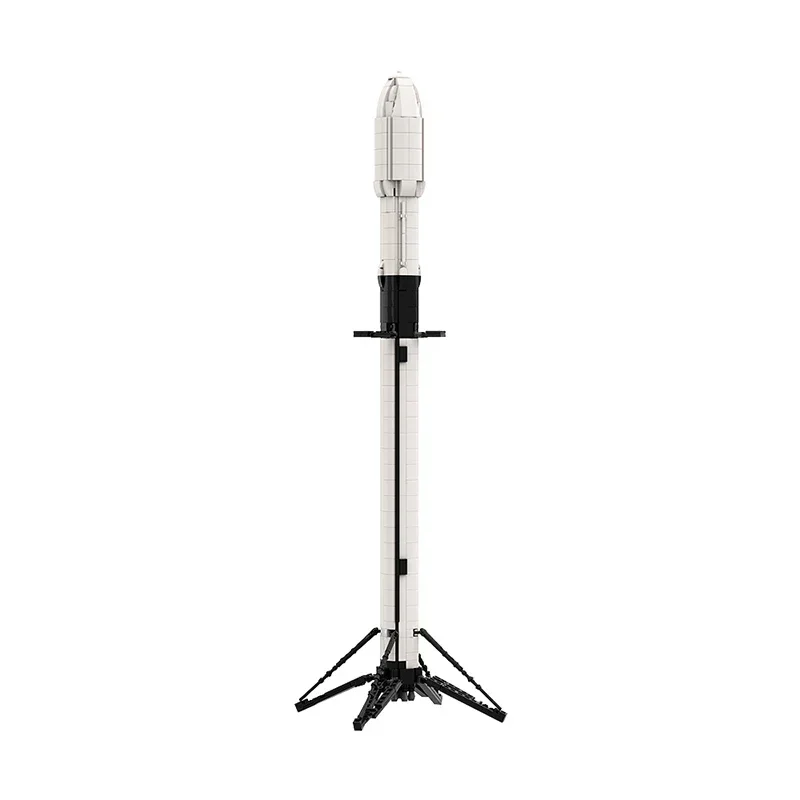 Конструктор MOC Ultimate Space X Falcon масштаб 9: 110 набор строительных блоков искусственный