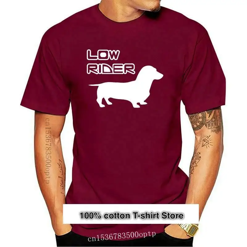 Camiseta con estampado de Low Rider para hombre y mujer, camisa divertida...