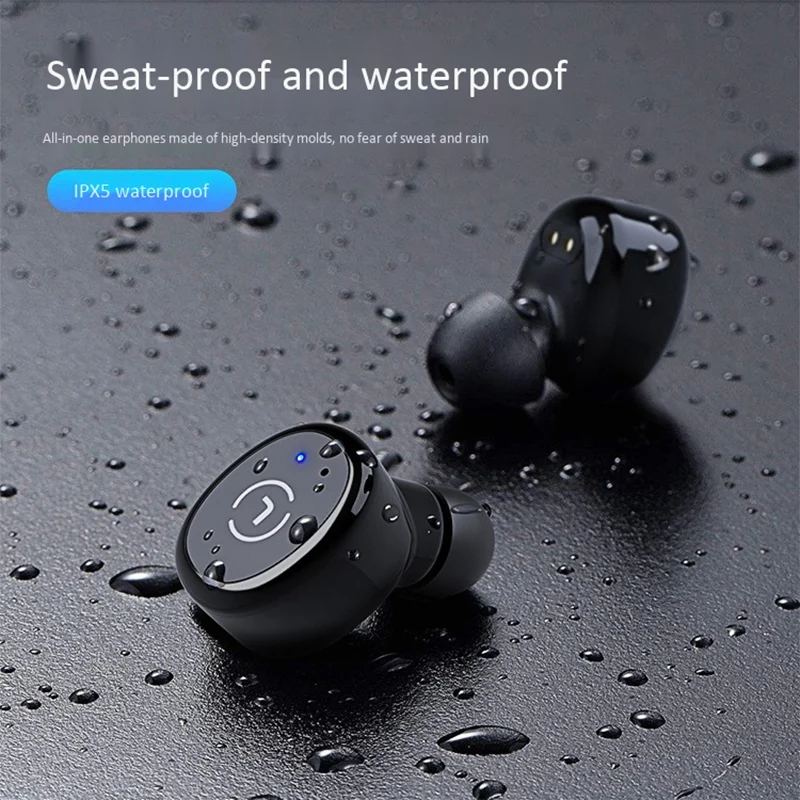 

TWS-наушники с поддержкой Bluetooth 5,0 и микрофоном