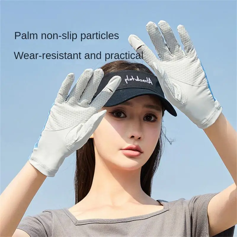 

Перчатки для вождения с противоскользящим покрытием, удобные в использовании, мягкие, приятные на ощупь, дизайнерские, эффективные, солнцезащитные