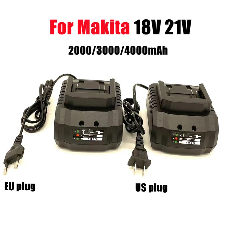 Зарядное устройство для аккумуляторов Makita литий-ионная батарея 18 в 21 подходит