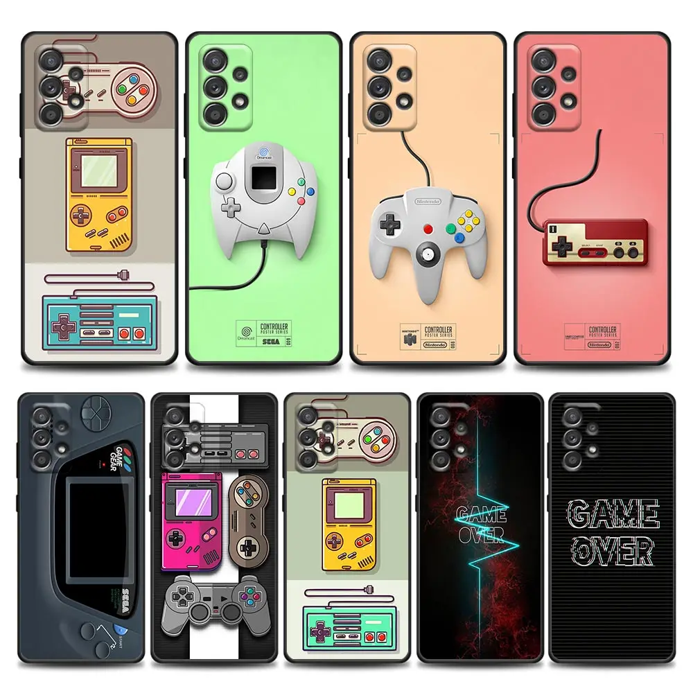 

Game Controller Series Phone Case for Samsung A01 A02 S A03s A11 A12 A21s A32 5G A41 A72 5G A52s 5G A91 Soft Silicone