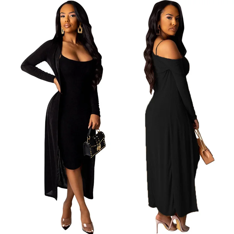 Осенне-зимний Бархатный комплект из двух предметов женский костюм 2022 теплый