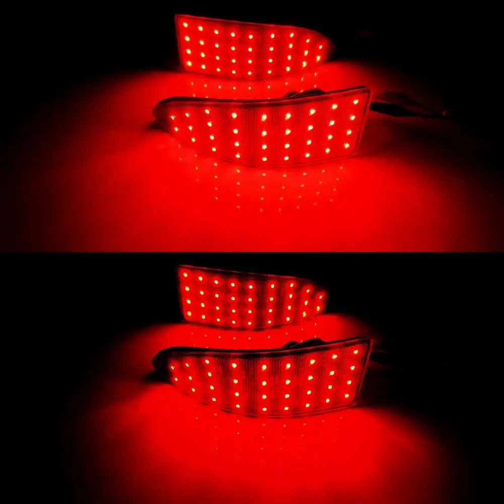 Пара светодиодных отражателей заднего бампера стоп-сигнал для Lexus MK II IS 250 220d 200d