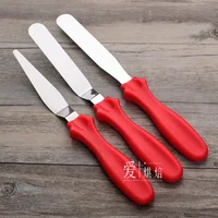 3Pcs/Set Stainless Steel Cake Spatula Cream Knife Icing Frosting Knife Cake Smoother Pastry Cake Decoration Tools Cake Tools