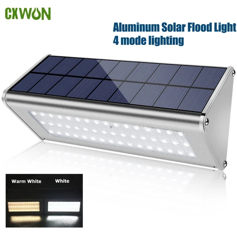 Солнечная лампа 1100LM 48 LED для улицы