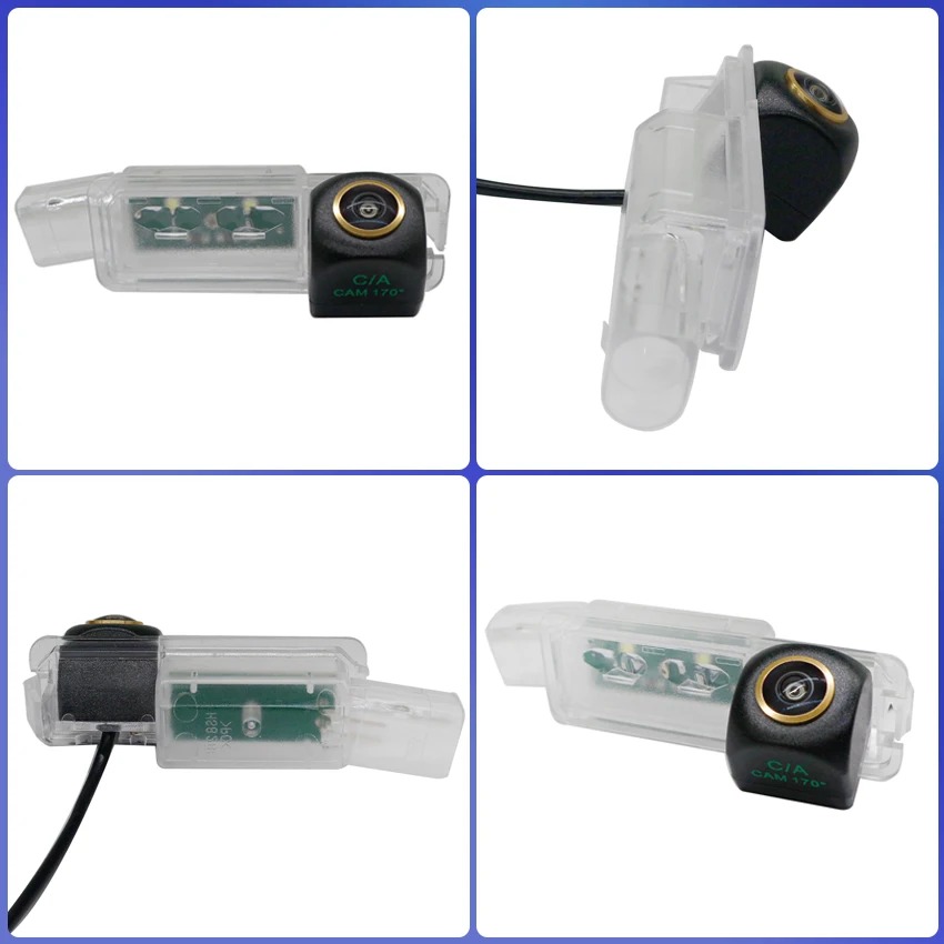 Беспроводная камера заднего вида рыбий глаз с ночным видением для парковки