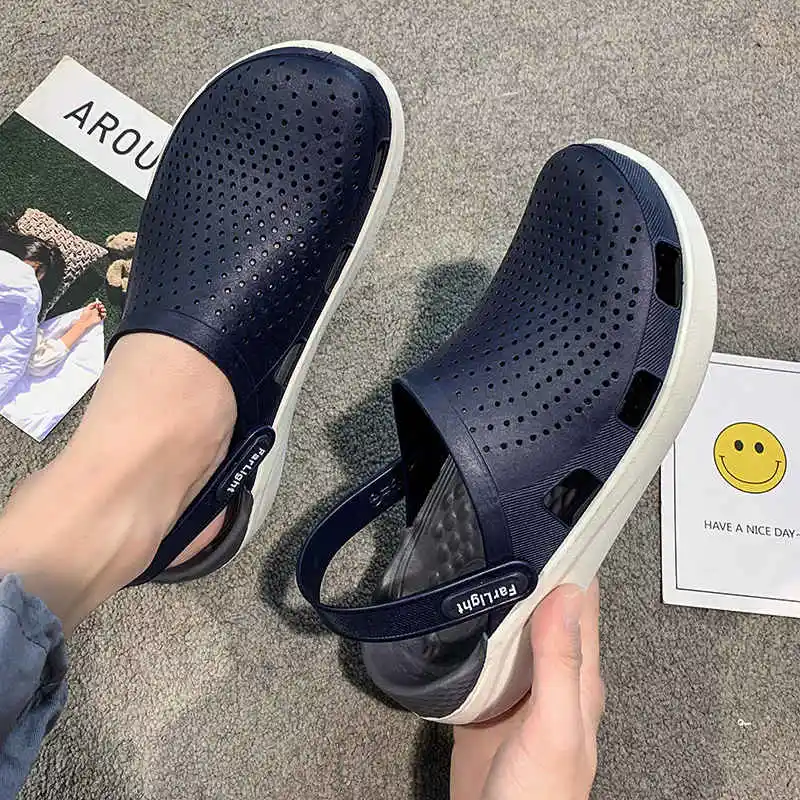 

Student White Flip Flops Shiny Summer Men's Creek Shoes Child Sandals Without Heels Mens Slippers Comfortable Walking Tennis