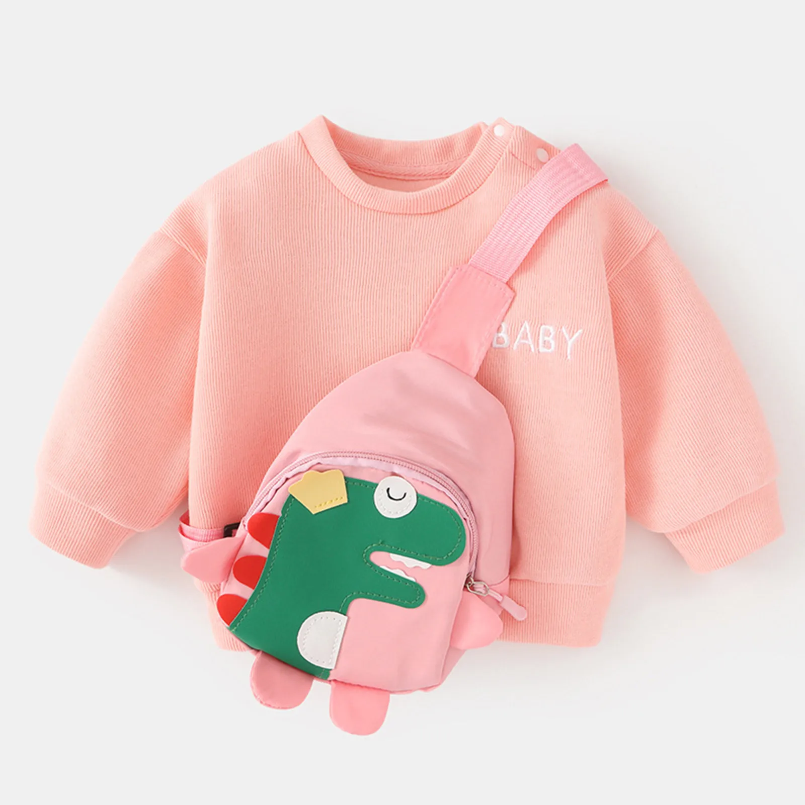 New Kids Clothes Baby Boys Costume Letter Tracksuit Tops Soild Long Sleeves Soft Hoodie Sweatershirt Tops Cute Bag Set 2 New Kids Clothes Baby Boys Costume Letter Tracksuit Tops Soild Long Sleeves Soft Hoodie Sweatershirt Tops Cute Bag Set 2