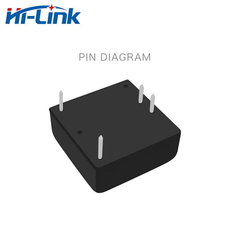 Hi-Link 12W mini DCDC импульсный источник питания с 24V на 3V 5V 12V 15V