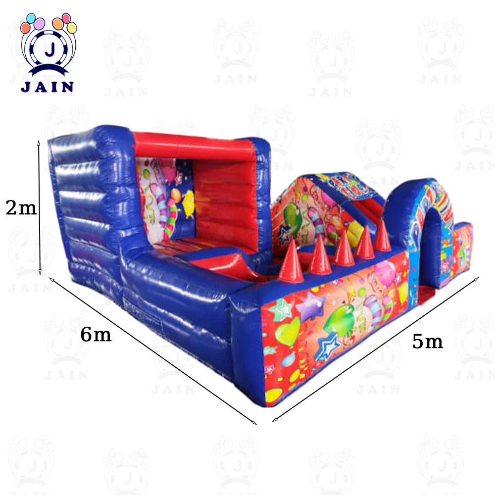 Надувной замок 4 в 1