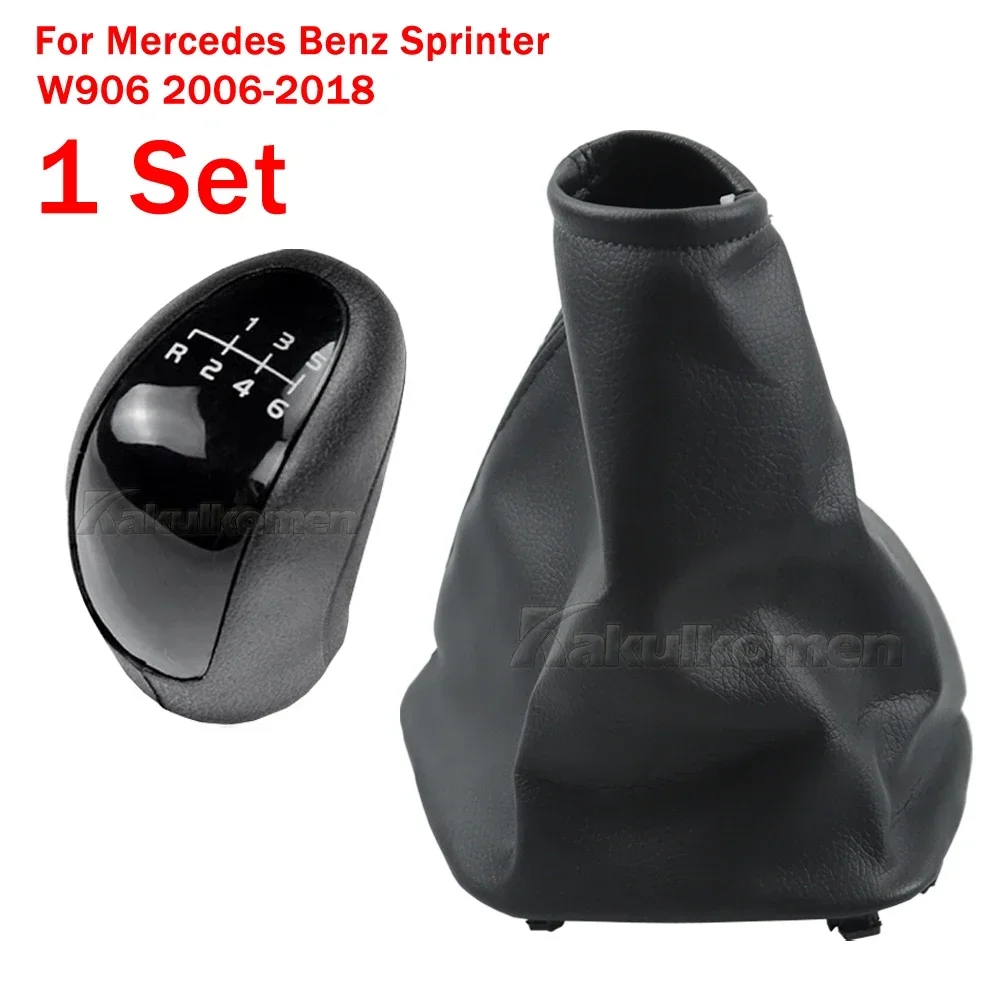 

Для Mercedes Benz Sprinter W 906 W906 2006-2018 6-скоростная головка переключения передач, черная ручка переключения передач, ручка переключения передач, рамка багажника, Стайлинг автомобиля