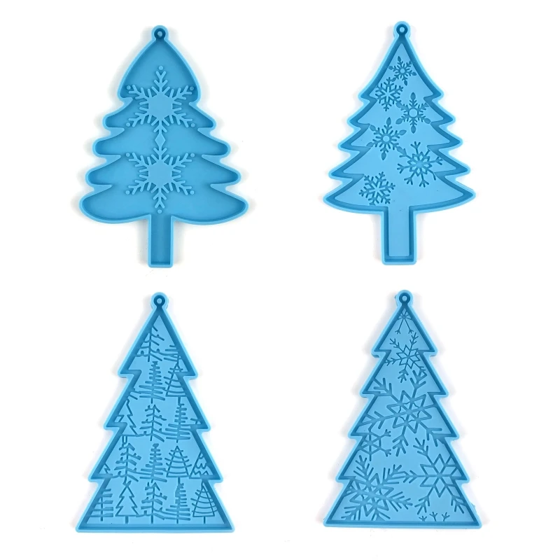 

Силиконовая форма «сделай сам» для рождественской елки, снежинки, брелока, украшения «сделай сам», подвеска, ювелирные изделия, форма для ру...