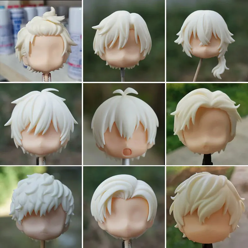 (only hair)GSC Clay man accessory dismemberment hair doll accessories