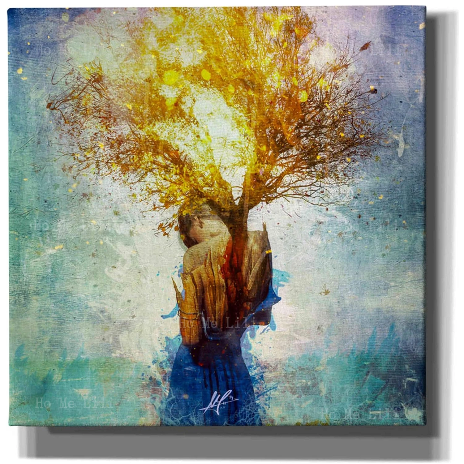 Абстрактная картина по номерам