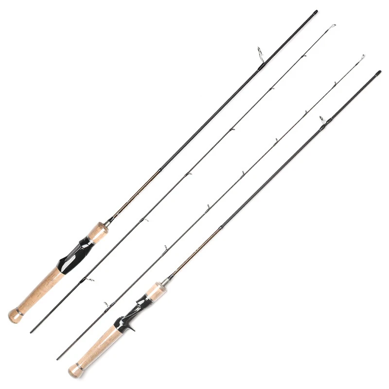 

Ultra Light Spinning Fishing Rod Wooden Handle Ultra Light Casting Fishing Rod 1-9g Lure Weight Fast Speed Fishing Pole Stream