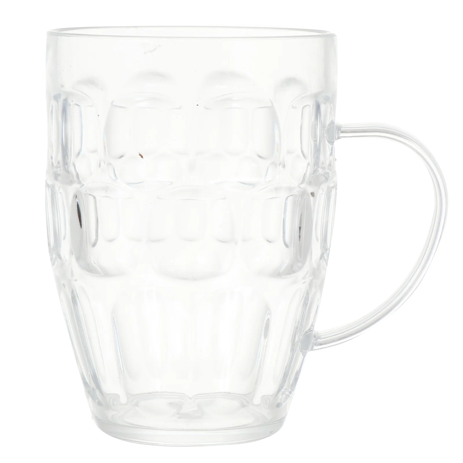 

530ml Acrylic Beer Mug with Handle Traditional Mug Glass for Alcohol Beverage
