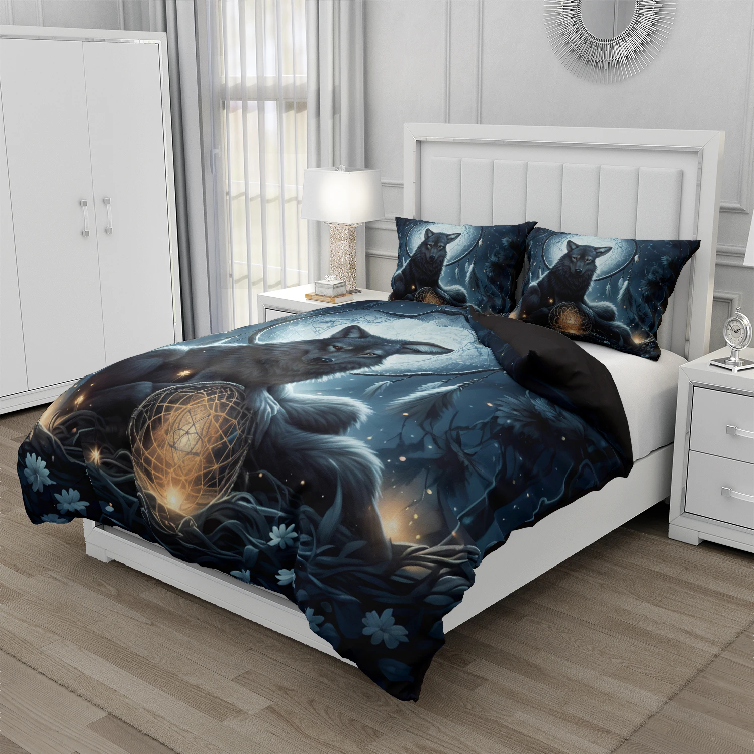 Богемный комплект пододеяльников 3D Ловец снов комплекты постельного белья