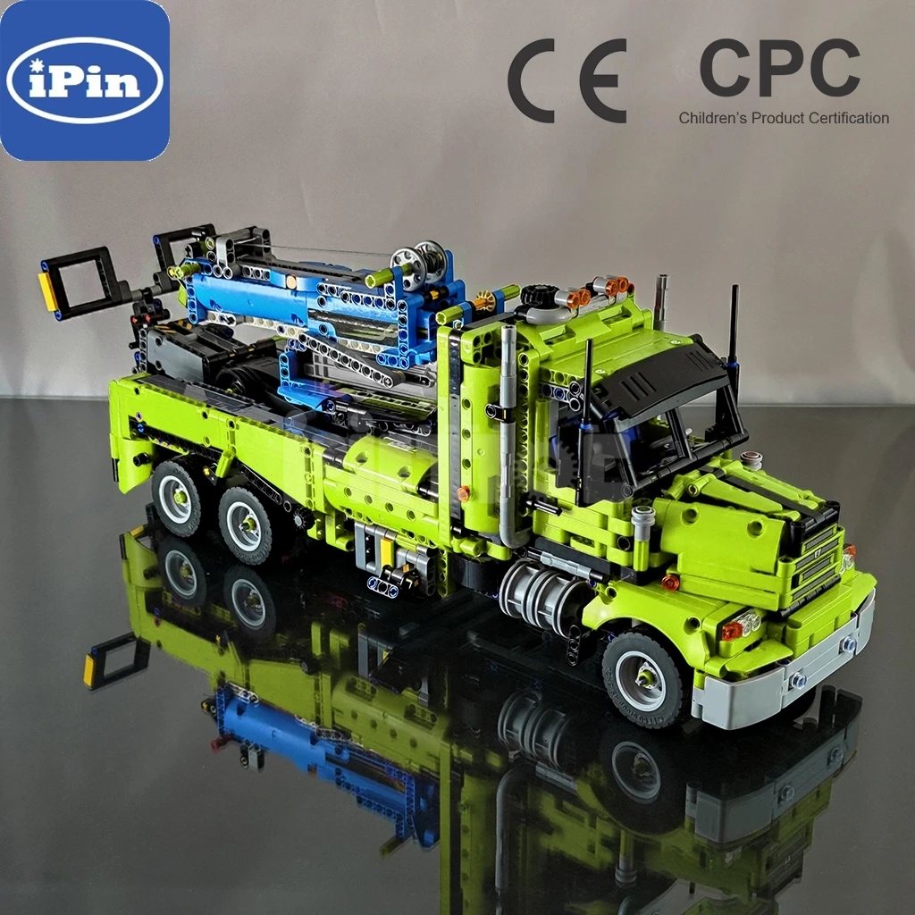 

Moc-82276 road rescue truck 42098c mode 2087pcs technology assembly New Year gift splicing building blocks