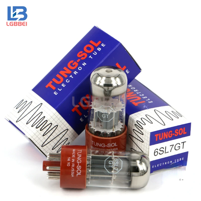 Вакуумная трубка TUNG-SOL 6SL7 с золотой ножкой