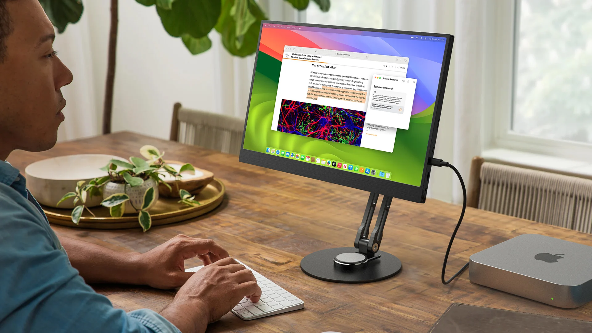 Подставка для монитора UPERFECT 75 мм настольный держатель с дисплеем VESA регулируемая