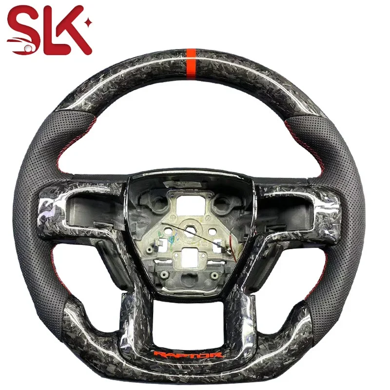 Raptor Carbon Fiber Steering Wheel Upgrade For F150 Gen 2 3 Ranger Custom Modification Wholesale Supply