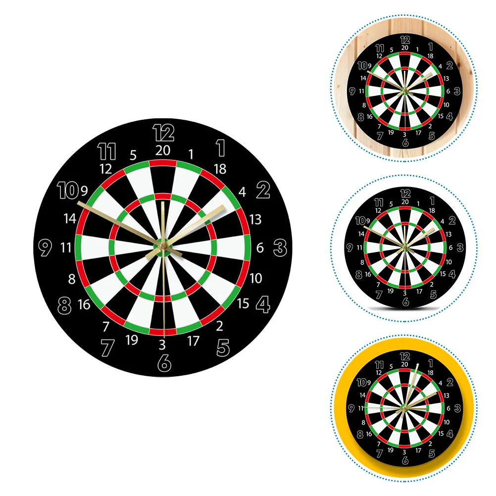 

Wall Clock Hanging Adorn Stylish Reloj De Pared Digital Mute Battery Home for Living Room Wall-mounted