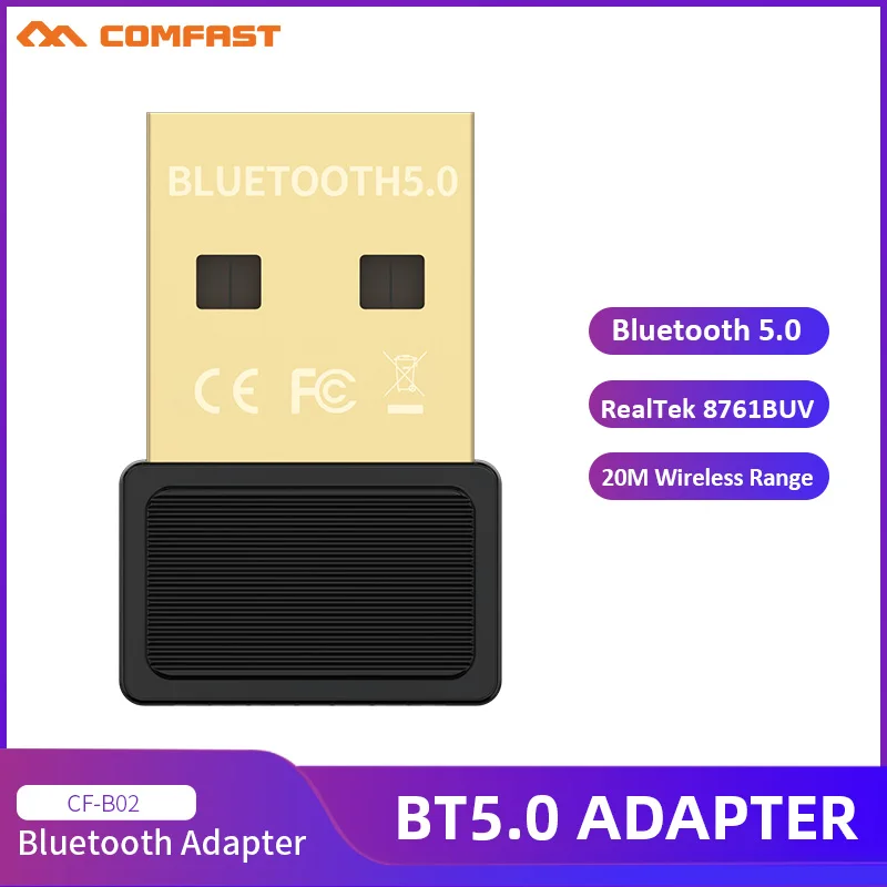 

Comfast USB беспроводной Bluetooth-совместимый адаптер BT 5,0, музыкальный аудио приемник и передатчик