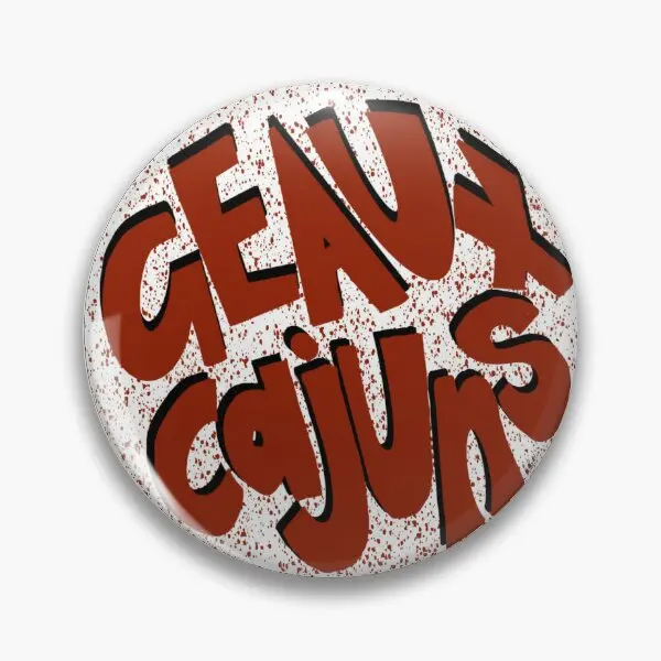 Cajun Gameday мягкая булавка на пуговицах мультяшный значок забавный воротник женская