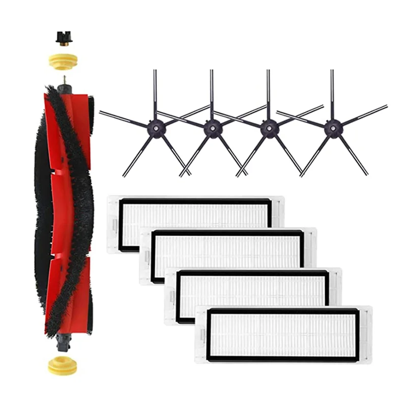 

Replacement Parts for Roborock S4 S5 S6 E4 E20 E25 E35 S50 S51 S55 Filter Brush Accessories