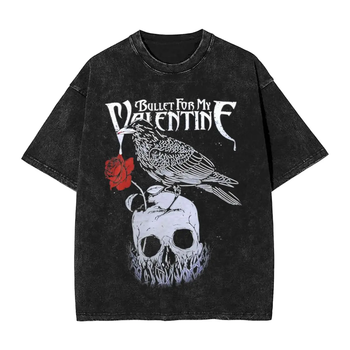 Мужские забавные подарочные футболки Bullet For My Valentine альбом 2021 топы пляжная