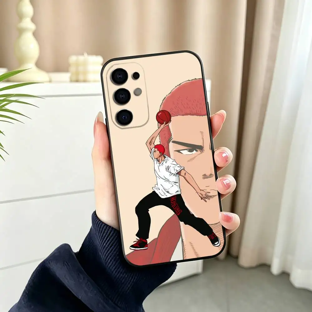 Горячая новинка: Чехол для телефона Samsung S25, S24, S21, S22, S23, S30, Ultra, S20, Plus, FE с дизайном аниме Slam Dunk, мягкий силиконовый, черный (art.: 3920dbb70afb4) - 3920dbb70afb4